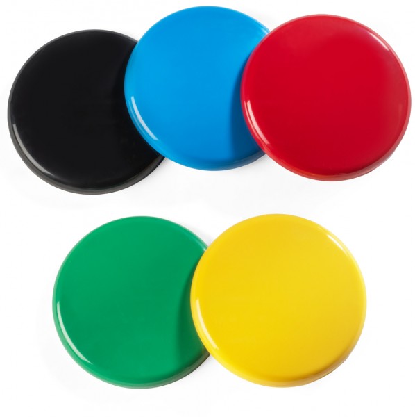 Buddy Button IC mit 5 farbigen Tastenkappen 63mm